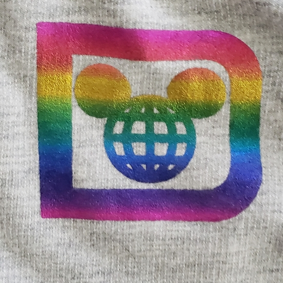 Disney Parks Women's Shorts Rainbow Drawstring Sm - Picture 3 of 11